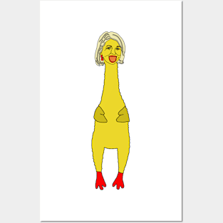 Rubber Chicken Martha Posters and Art